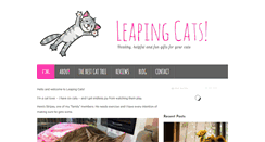 Desktop Screenshot of leapingcats.com